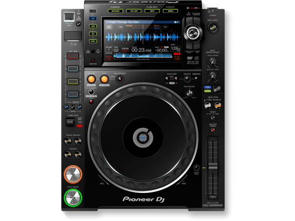 Pioneer CDJ-2000NXS2 naujausias DJ grotuvas USB, SD, PC, CD
